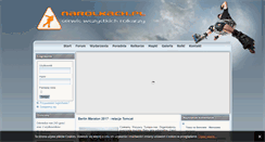 Desktop Screenshot of narolkach.pl